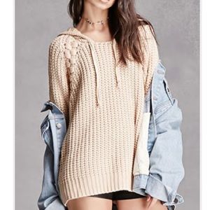 Bulky knit sweater